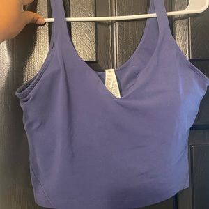 LULULEMON ALIGN TANK SIZE 12 COLOR: Blue not sure on the exact name of the blue